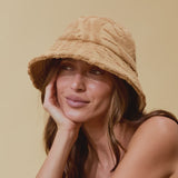 Sundown Towelling Bucket Hat - Cinnamon