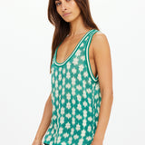 Latania Wales Knit Tank - Jade