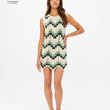Tidal Sandrine Crochet Dress - Jade