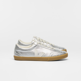 Volly O.T Leather - Silver/White
