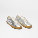 Volly O.T Leather - Silver/White