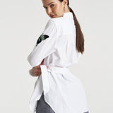 Sparkle LS Shirt - White