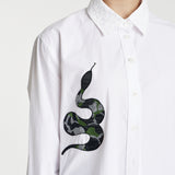 Sparkle LS Shirt - White