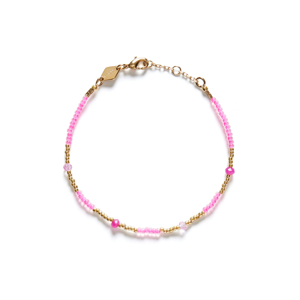 Clemence Bracelet - Hot Pink