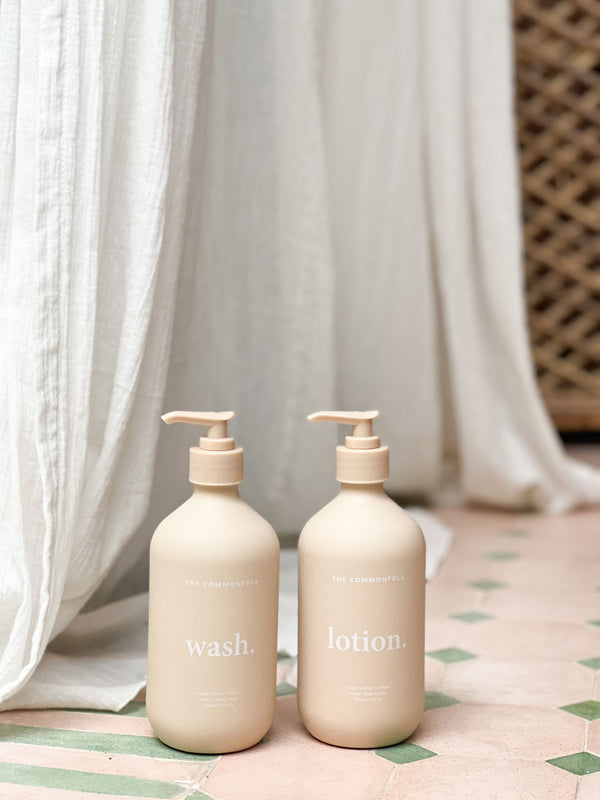 Wash + Lotion Kit - Nude