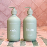 Wash + Lotion Kit - SAGE / Geranium & Lavender