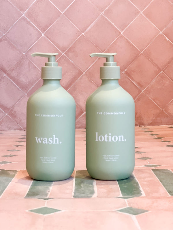 Wash + Lotion Kit - Sage