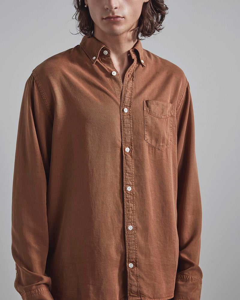 Levon Shirt - Canela Brown