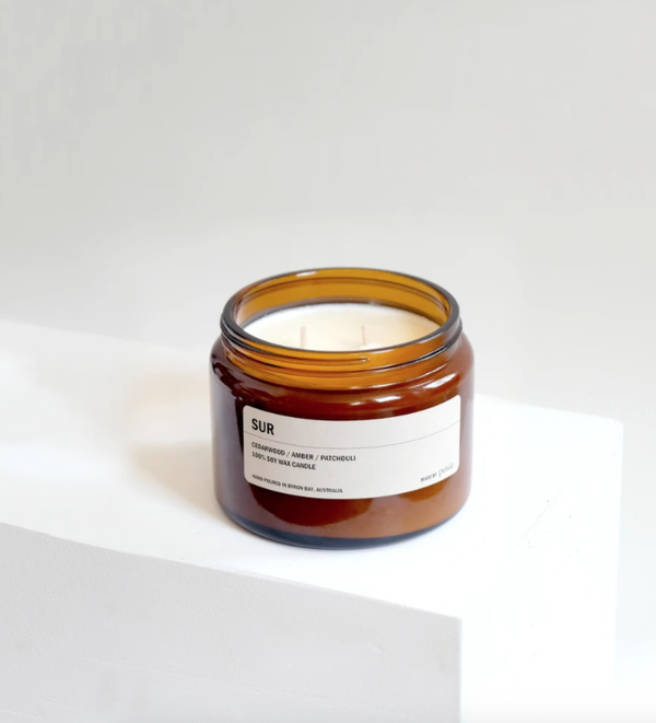 500g Amber Jar Soy Candle - SUR
